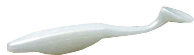 Zoom Swimmin Super Fluke Jr Baitfish Imitator 10 Pack 4in White Pearl