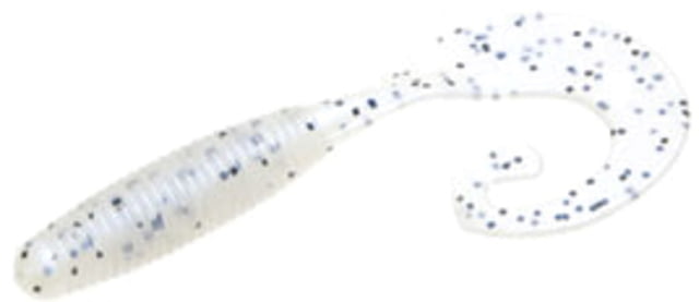 Zoom Tab Tail Grub 10 Pack 4in Glimmer Blue