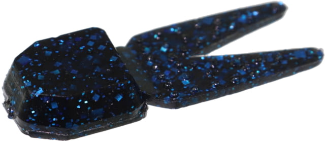 Zoom Tiny Chunk Jig Trailer 5 Pack 2in Black/Blue