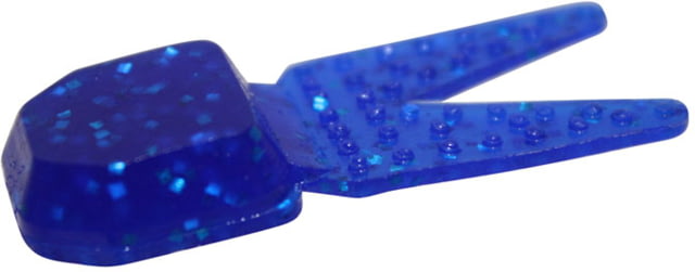Zoom Zoom Tiny Chunk Jig Trailer 5 Pack 2in Sapphire Blue