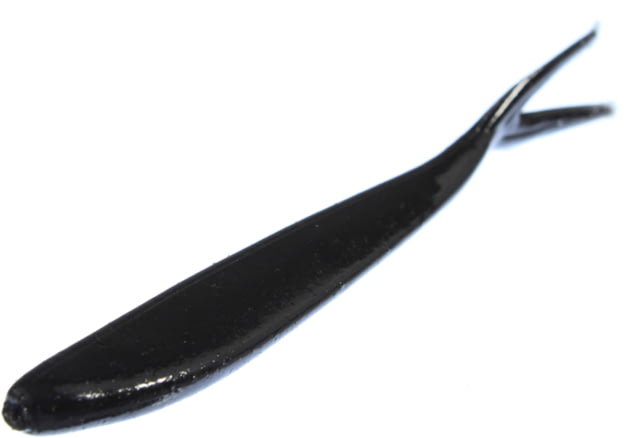 Zoom Tiny Fluke Baitfish Imitator 20 Pack 3in Black