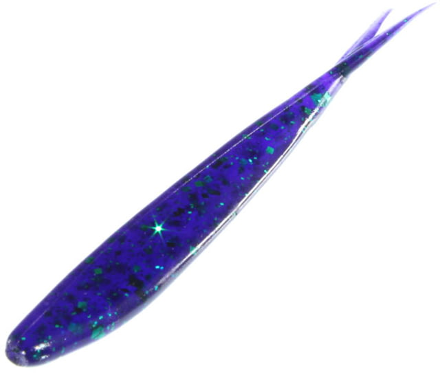 Zoom Tiny Fluke Baitfish Imitator 20 Pack 3in Junebug