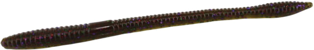 Zoom Trick Worm 20 Pack 6.5in Green Pumpkin Candy Red