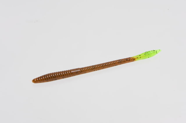 Zoom Trick Worm 20 Pack 6.5in Pumpkin/Chartreuse
