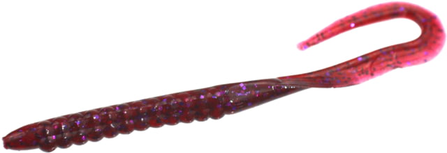 Zoom U-Tale Mid-Size Worm 20 Pack 6 3/4in Cranberry