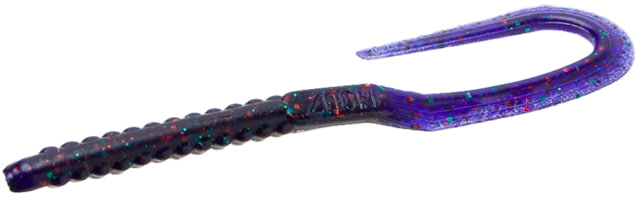 Zoom U-Tale Mid-Size Worm 20 Pack 6 3/4in Junebug Red