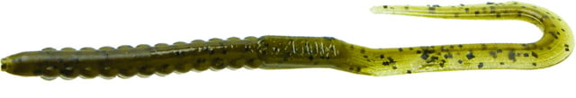 Zoom U-Tale Mid-Size Worm 20 Pack 6 3/4in Green Pumpkin