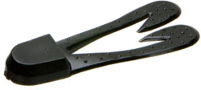 Zoom U-V Chunk Jig Trailer 5 Pack 3in Black