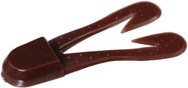 Zoom U-V Chunk Jig Trailer 5 Pack 3in Brown