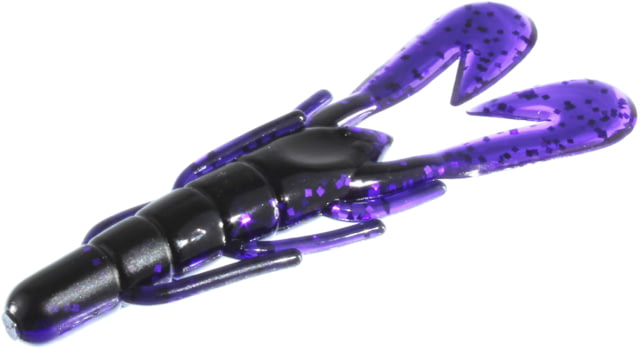 Zoom U-V Speed Craw 12 Pack 3.5in Black Light