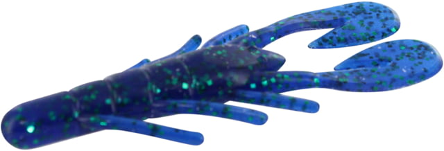 Zoom Zoom U-V Speed Craw 12 Pack 3.5in Emerald Blue