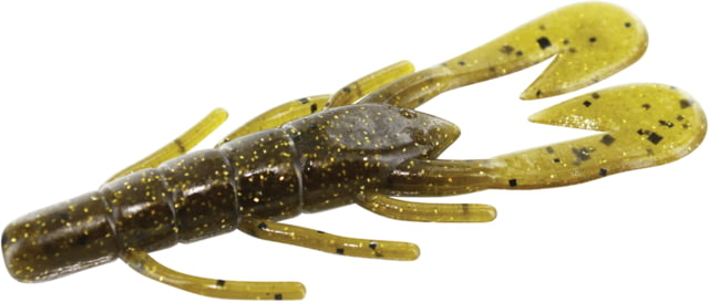 Zoom Zoom U-V Speed Craw 12 Pack 3.5in Green Pumpkin Gold