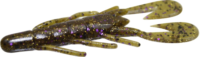 Zoom Zoom U-V Speed Craw 12 Pack 3.5in Green Pumpkin Prp Gold