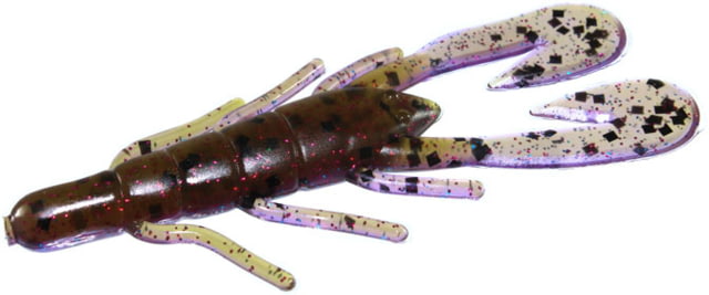 Zoom Zoom U-V Speed Craw 12 Pack 3.5in Huckleberry