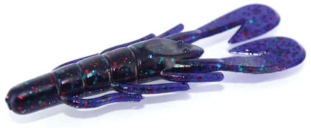 Zoom Zoom U-V Speed Craw 12 Pack 3.5in Junebug Red