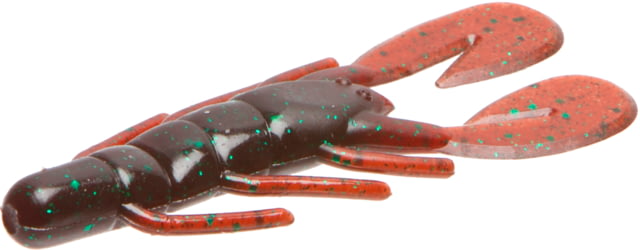 Zoom Zoom U-V Speed Craw 12 Pack 3.5in Scuppernong Green