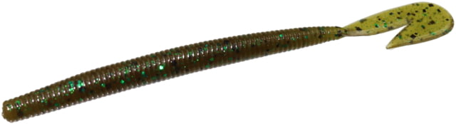 Zoom U-V Speed Worm 15 Pack 6in Green Pumpkin Green