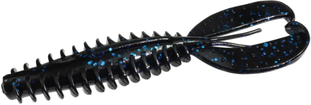 Zoom Zoom Z-Craw 6 Pack 4.5in Black/Blue