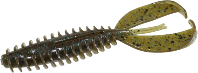 Zoom Zoom Z-Craw 6 Pack 4.5in Green Pumpkin Blue