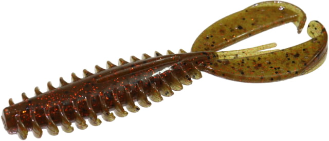 Zoom Zoom Z-Craw 6 Pack 4.5in Green Pumpkin Orange Glit