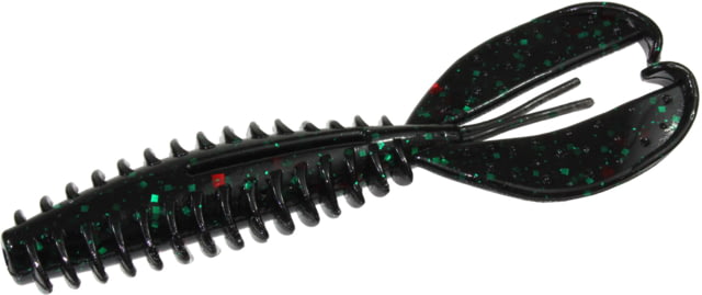 Zoom Z-Craw Jr 8 Pack 3.5in Black Emerald