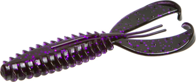 Zoom Z-Craw Jr 8 Pack 3.5in Black Light