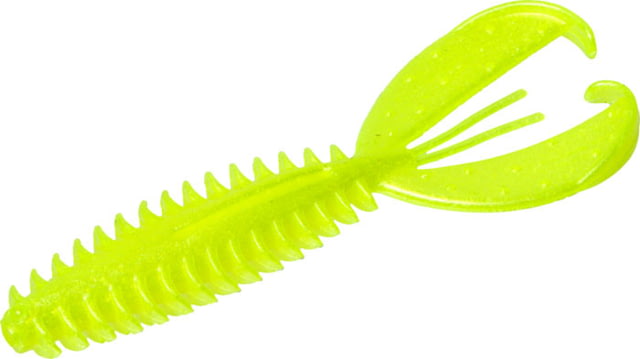 Zoom Z-Craw Jr 8 Pack 3.5in Chartreuse Pearl