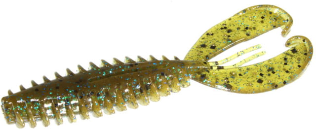 Zoom Z-Craw Jr 8 Pack 3.5in Green Pumpkin Blue