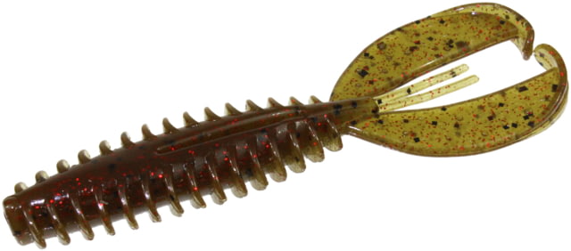 Zoom Z-Craw Jr 8 Pack 3.5in Green Pumpkin Red