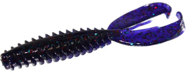 Zoom Z-Craw Jr 8 Pack 3.5in Junebug Red