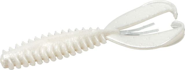 Zoom Z-Craw Jr 8 Pack 3.5in White Pearl