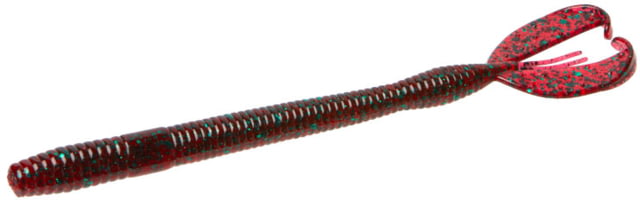 Zoom Zoom Z Craw Worm 10 Pack 6.75in Cherry Seed
