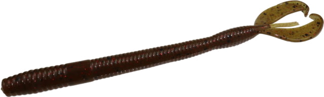 Zoom Zoom Z Craw Worm 10 Pack 6.75in Green Pumpkin Red