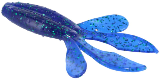 Zoom Zoom Z-Hog Creature Bait 8 Pack 4in Emerald Blue