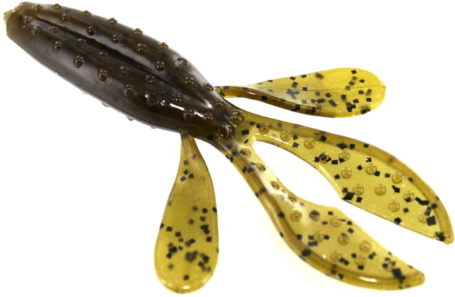 Zoom Z-Hog Jr Creature Bait 10 Pack 3.5in Green Pumpkin