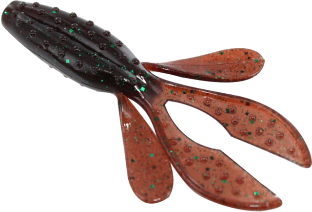 Zoom Z-Hog Jr Creature Bait 10 Pack 3.5in Scuppernong Green