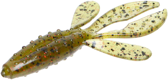 Zoom Z-Hog Jr Creature Bait 10 Pack 3.5in Watermelon Red