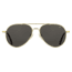 AO General Sunglasses, Gold, True Color Gray SkyMaster Glass Lenses, 58-14-145 B52.5, GEN158STTOGYG