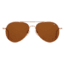 AO General Sunglasses, Rose Gold, Cosmetan Brown AOLite Nylon Lenses, Polarized, 55-14-140 B47, GEN555STCLBNN-P