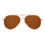 AO General Sunglasses, Rose Gold, Cosmetan Brown SkyMaster Glass Lenses, 58-14-145 B52.5, GEN558STCLBNG