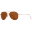 AO General Sunglasses, Rose Gold, Cosmetan Brown SkyMaster Glass Lenses, Polarized, 58-14-145 B52.5, GEN558STCLBNG-P