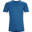 Arcteryx Motus Crew Short Sleeve Shirt - Mens-Borneo Blue-Large