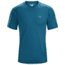 Arc'teryx Motus Crew Neck Shirt with Short Sleeve - Men's, Iliad, Medium, 374206