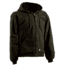Berne Original Washed Hooded Jacket - Quilt Lined-  - Mens, Olive Duck, Large HJ375ODR440
