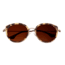 Bertha Reese Sunglasses - Womens, Tortoise Frame, Brown Polarized Lens, Tortoise/Brown, One Size, BRSBR044BK