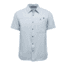Black Diamond Chambray Modernist Mens Short Sleeve Everyday Button Ups Shirt, Blue Steel, Small, APT59C433SML1