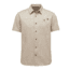 Black Diamond Chambray Modernist Mens Short Sleeve Everyday Button Ups Shirt, Dark Curry, Extra Large, APT59C750XLG1