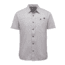 Black Diamond Chambray Modernist Mens Short Sleeve Everyday Button Ups Shirt, Slate, Small, APT59C020SML1