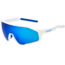 Bolle Asphalt Sunglasses, Shiny White, Brown Blue, 12508