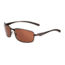 Bolle Key West Sunglasses, Shiny Brown Frame, Polarized A-14 Oleo AF Lens, 11792